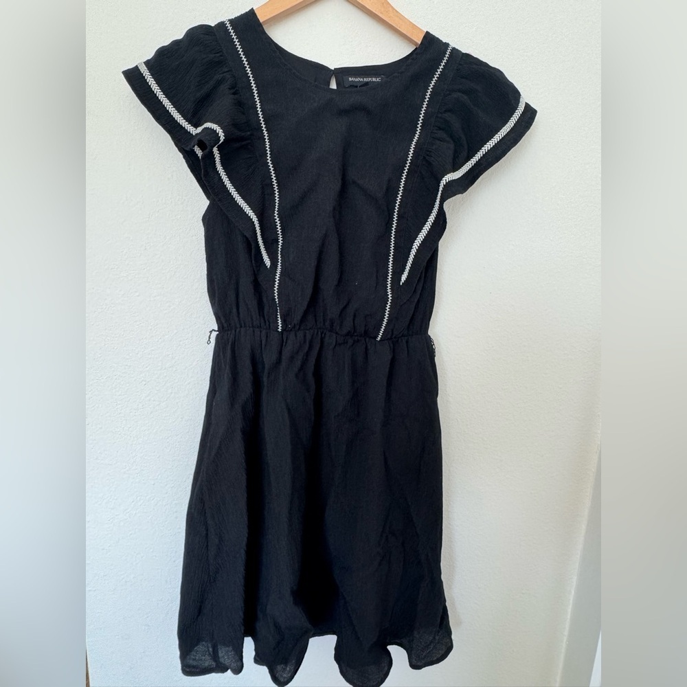 Banana Republic Charcoal Dress - Picture 2 of 9
